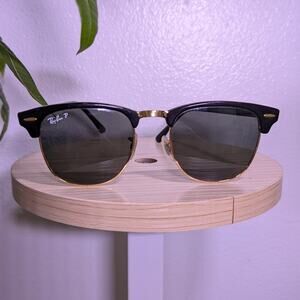 Ray Ban Polarized Clubmaster Men's Sunglasses